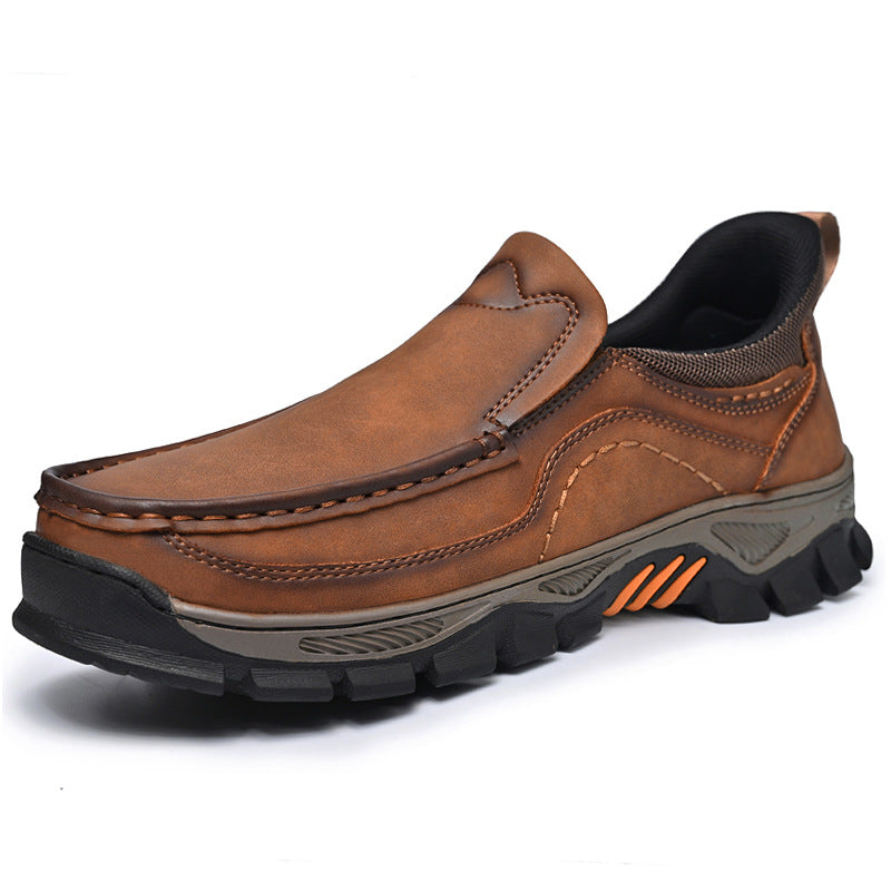 Ridgeborneo Trailstead Leather Comfort Slip-On
