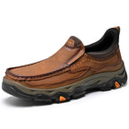 Ridgeborneo Darkwood Traverse Leather Slip-On
