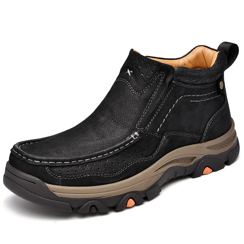 Ridgeborneo Buckland Trail Leather Slip-On