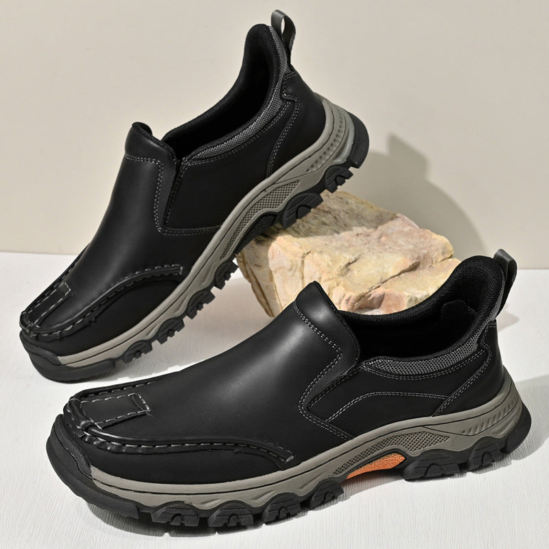 Ridgeborneo AtlasRoad Leather Slip-On