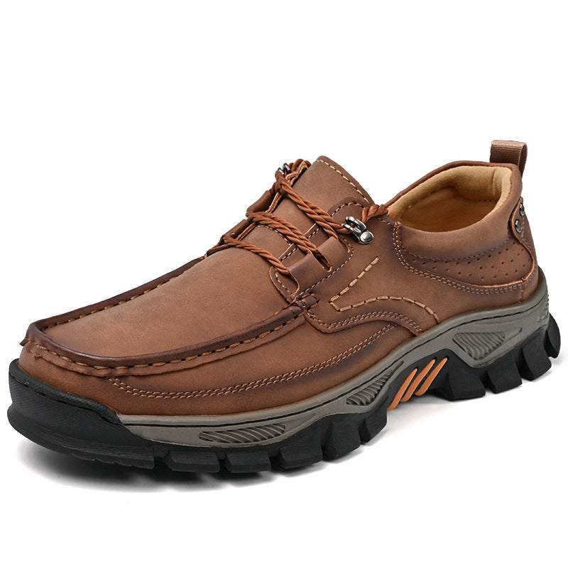 Ridgeborneo Hawthorne Trek Leather Lace-Up