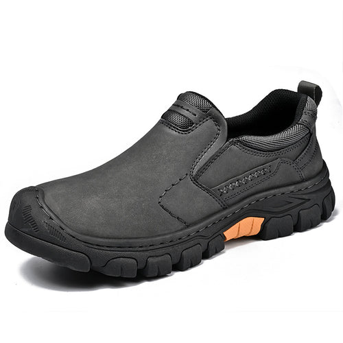 Usacobbler AshPeak Outdoor Leather Slip-On Shoes