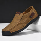 Ridgeborneo® Hand-Stitched Slip-On Walking Shoes