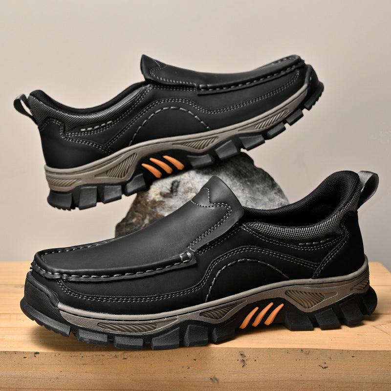 Ridgeborneo Trailstead Leather Comfort Slip-On