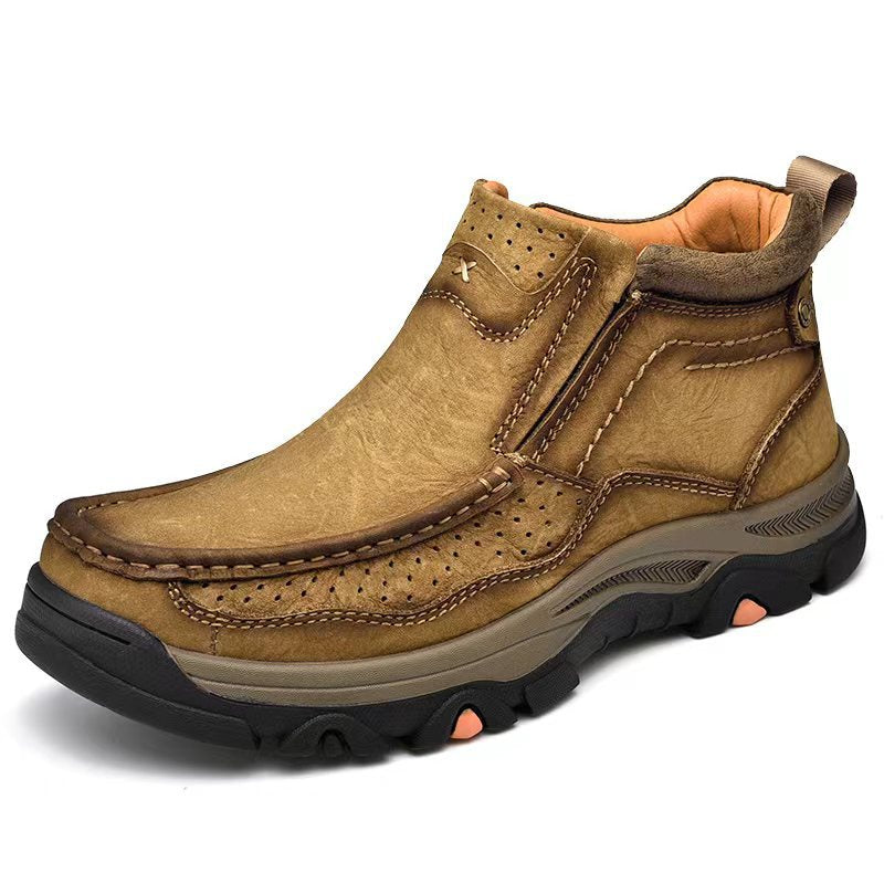 Ridgeborneo Buckland Trail Leather Slip-On