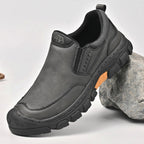 Ridgeborneo AshPeak Outdoor Leather Slip-On Shoes