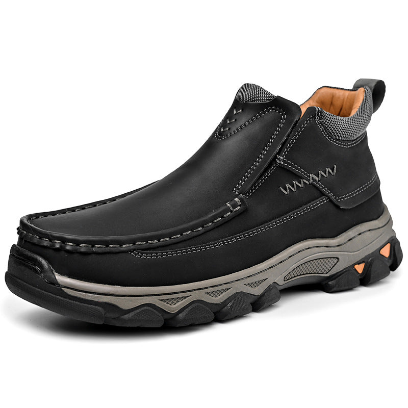 Ridgeborneo Rockvale Moc Leather Slip-On