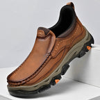 Ridgeborneo Darkwood Traverse Leather Slip-On