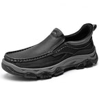 Ridgeborneo Darkwood Traverse Leather Slip-On