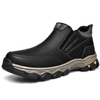 Ridgeborneo Moorland Flex Leather Slip-On