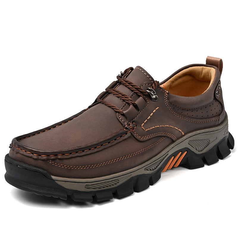 Ridgeborneo Hawthorne Trek Leather Lace-Up