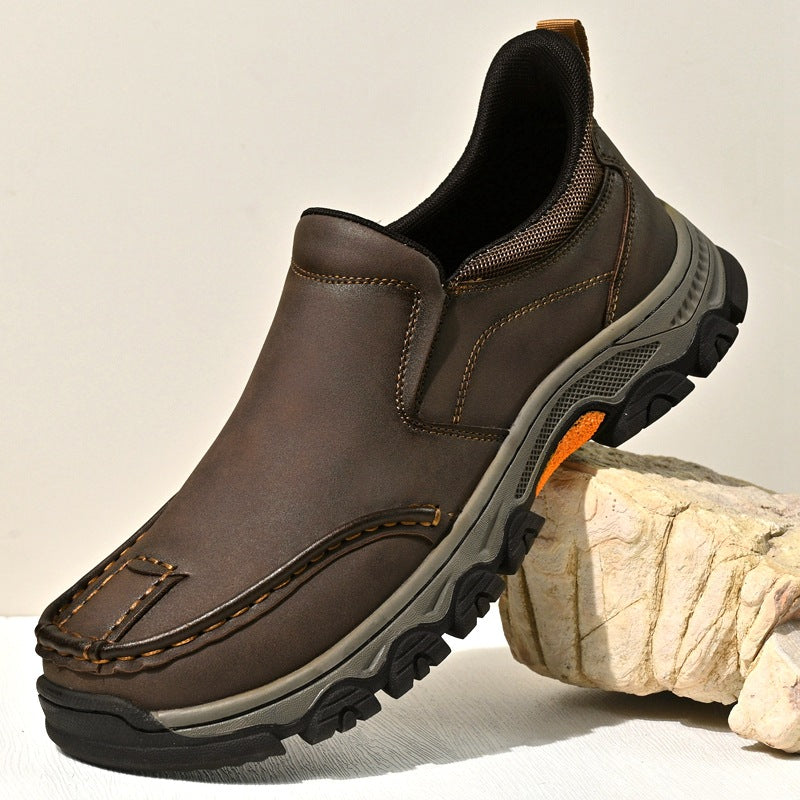 Ridgeborneo AtlasRoad Leather Slip-On