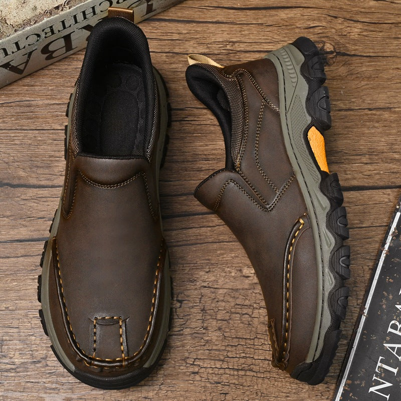Ridgeborneo AtlasRoad Leather Slip-On