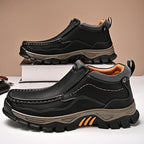 Usacobbler CanyonStride Rugged Leather Slip-On