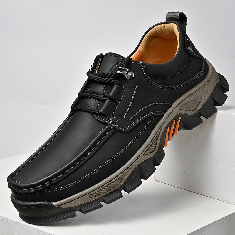Ridgeborneo Hawthorne Trek Leather Lace-Up