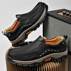 Usacobbler TerraGrip Moc Toe Leather Walking Shoes