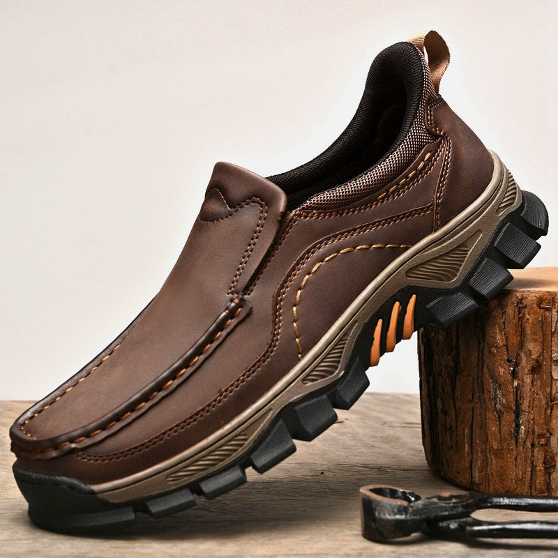 Ridgeborneo Trailstead Leather Comfort Slip-On