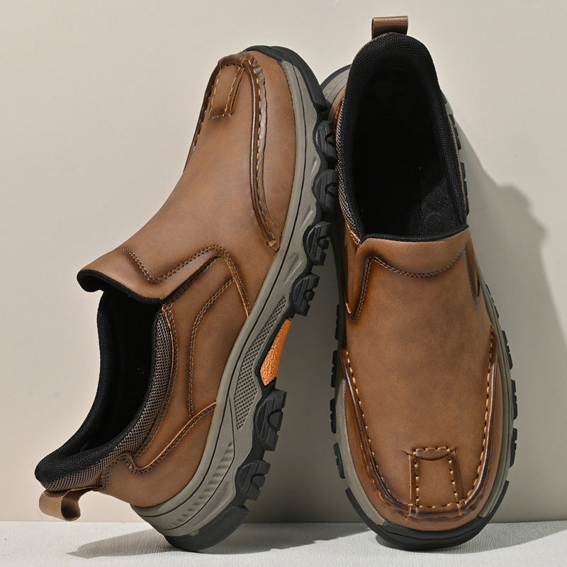 Ridgeborneo AtlasRoad Leather Slip-On