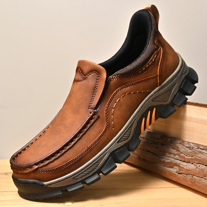 Ridgeborneo Trailstead Leather Comfort Slip-On