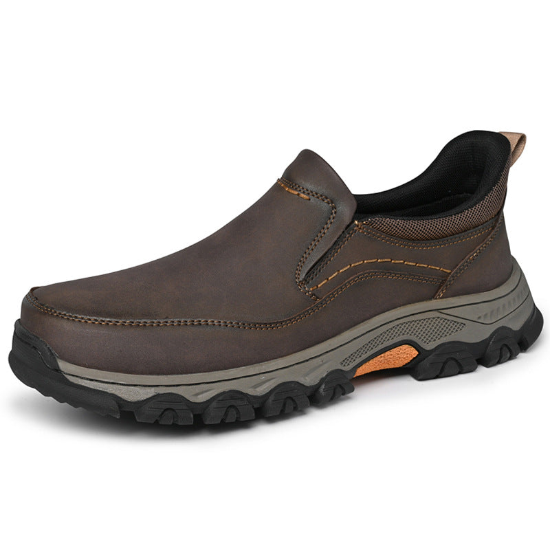 Ridgeborneo Waymark Terrain Leather Slip-On