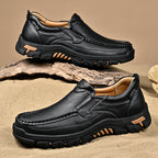 Ridgeborneo DuneWalker Leather Trail Comfort Shoes