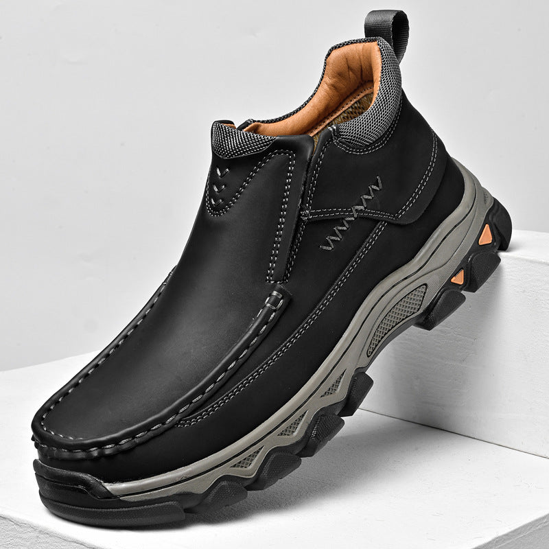 Ridgeborneo Rockvale Moc Leather Slip-On