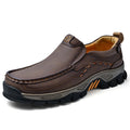 Usacobbler TerraGrip Moc Toe Leather Walking Shoes