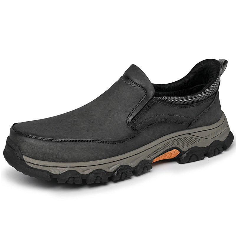 Ridgeborneo Waymark Terrain Leather Slip-On