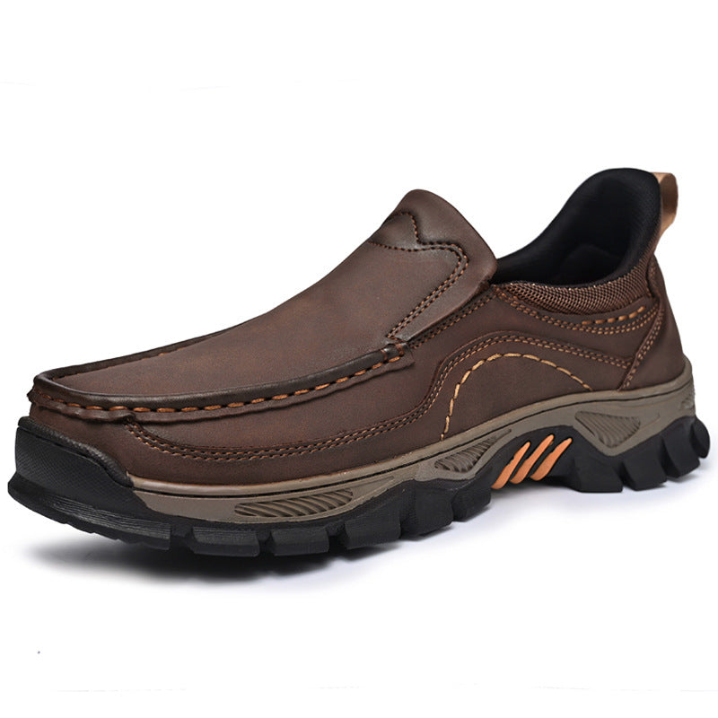 Ridgeborneo Trailstead Leather Comfort Slip-On